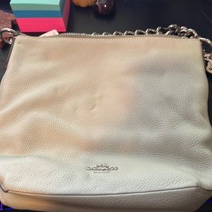 Coach purse with chain